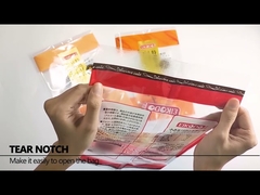 कस्टम पीईटी/सीपीपी ताज़ा सब्जी पैकेजिंग बैग बोप लहसुन प्लास्टिक बैग पारदर्शी खिड़की के साथ