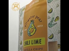 Paper pouch with window