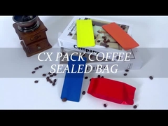 मुद्रित कॉफी बैग कस्टम 8oz 12oz 16oz 250g 500g 1kg कॉफी बीन्स पैकेजिंग बैग