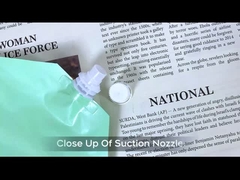 सौंदर्य प्रसाधन पैकेजिंग के लिए 100 ग्राम 150 ग्राम लीकप्रूफ स्टैंड अप बैग