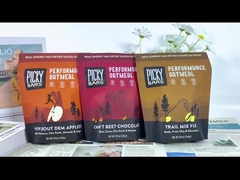 सूखे फल के लिए अनुकूलित प्लास्टिक ज़िपलॉक बैग स्टैंड अप पैकेजिंग बैग