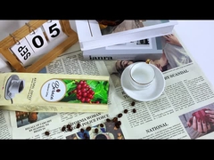 नमी प्रतिरोधी सीलिंग स्टैंड अप ज़िपर कॉफी बैग 250g 500g 1000g 1kg