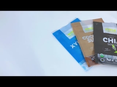 कस्टम लोगो नमी प्रतिरोधी कैंडी रोल फिल्म खाद्य पैकेजिंग बैग कैंडी पैकिंग बैग Ziplock के साथ