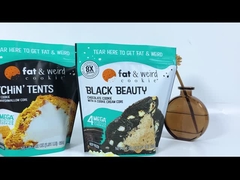 कुकी स्टैंड अप पॉच चॉकलेट चिप ज़िपर खाद्य पैकेजिंग बैग स्नैक पैकेजिंग बैग