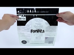 कस्टम मुद्रित प्लास्टिक ज़िपर बैग नूडल्स के लिए खाद्य पैकेजिंग बैग Pita Pancake Taco