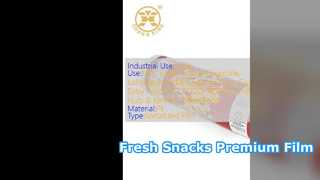 चिप्स बिस्कुट कन्फेक्शनरी के लिए खाद्य ग्रेड फिल्म
