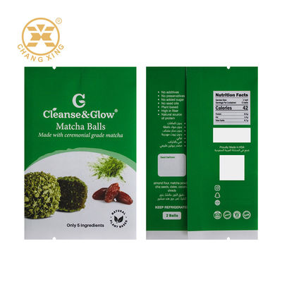 Custom Dried Food Pouch Coffee Bean Tea Bag Lemon Ball Packaging Bag Nuts Packing Bag