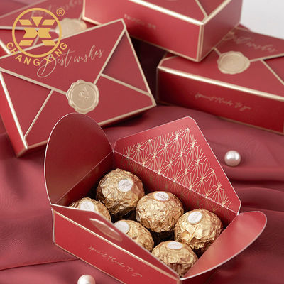 Customizable Logo Wedding Candy Box - Recyclable and Eco-friendly Gift Box for Wedding Chocolates