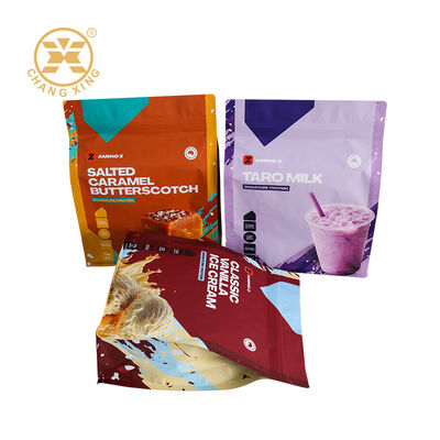 Custom Printed Food Grade Stand Up Pouch with Zipper Lock and Gravure Printing