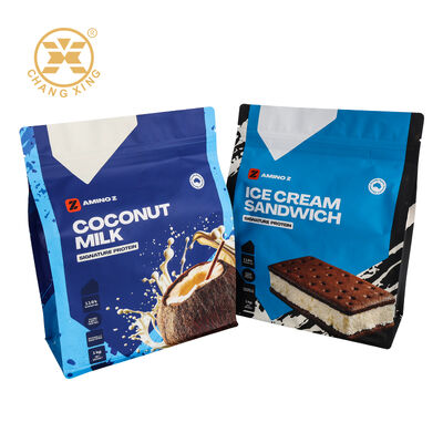 Custom Printed Food Grade Stand Up Pouch with Zipper Lock and Gravure Printing
