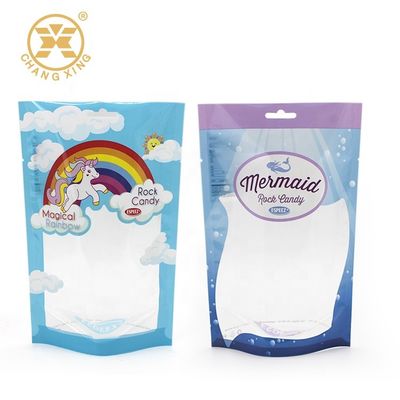 Holographic Ziplockk Snack Packaging Bags