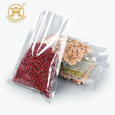 Customized Logo Printed Food Grade Packaging Plastic Beef Steak Meat Frozen Food Seafood Bag