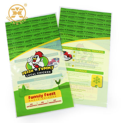 PE OPP 900g 1200g Frozen Food Packaging Bag Plastic Pouch For Packing Turkey Chicken