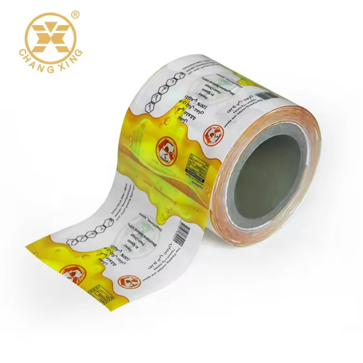 PET/Al/PE Honey Packaging Laminate Poly Film Aluminium Foil Plastic Film Honey Sachet Roll Film