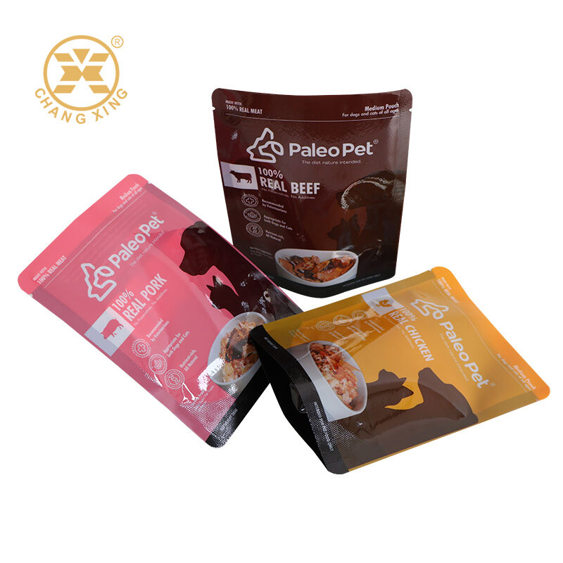 Custom Printed Foil Mylar High Quality Pet Food Packaging Stand Up Pet Cat Food Bag
