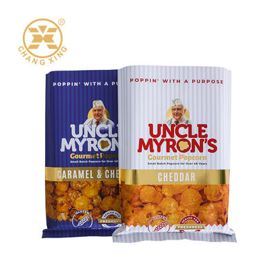 कस्टम मुद्रित 500 ग्राम सूखे फल पैकेजिंग बैग खाद्य ग्रेड तीन पक्ष सील प्लास्टिक