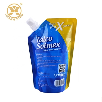 500ML 1L OEM डिज़ाइन डॉय पैक लिक्विड डिटर्जेंट पाउडर पैकेजिंग पाउच
