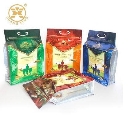 1kg 2kg 5kg 10kg प्लास्टिक के टुकड़े टुकड़े में चावल पैकेजिंग बैग अनुकूलित स्वीकार: